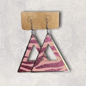 Exotic earrings 12 different style .  “Leopard “ “zebra “ colors